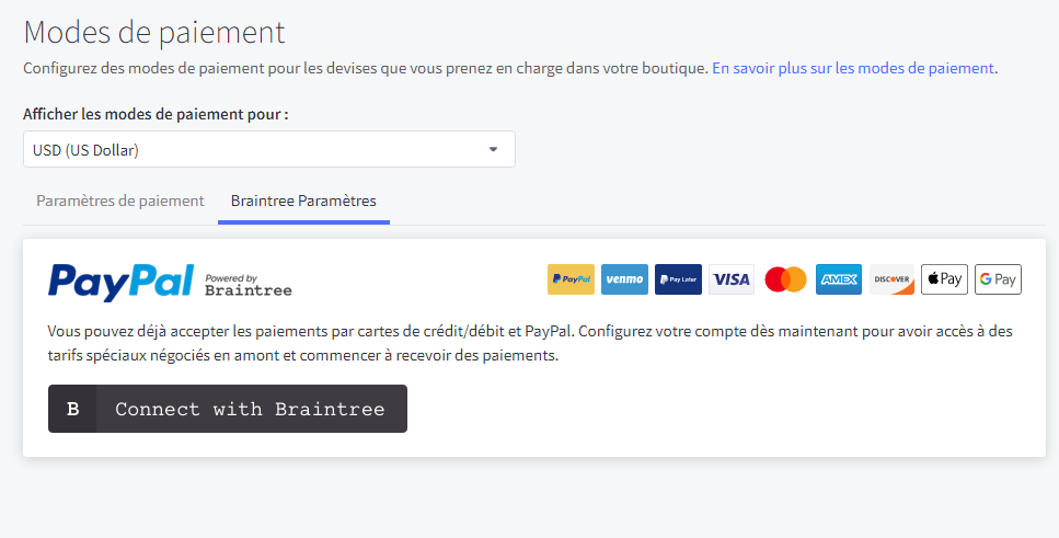  Paypal powered by Braintree