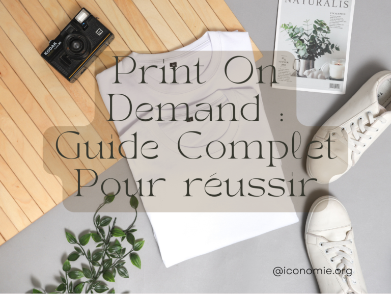 Print On Demand : Guide Complet Pour réussir sur les marketplaces