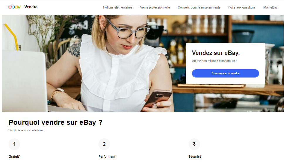 Vendre en ligne Marketplace Ebay 