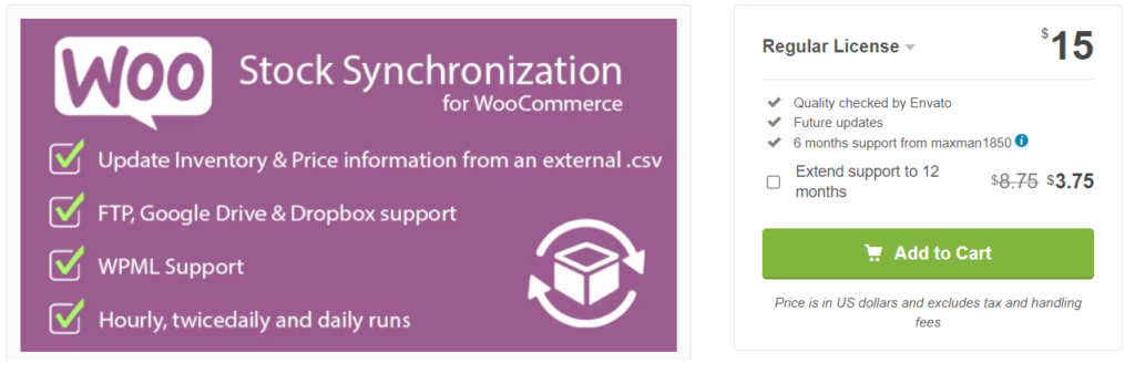 Stock Synchronization for WooCommerce